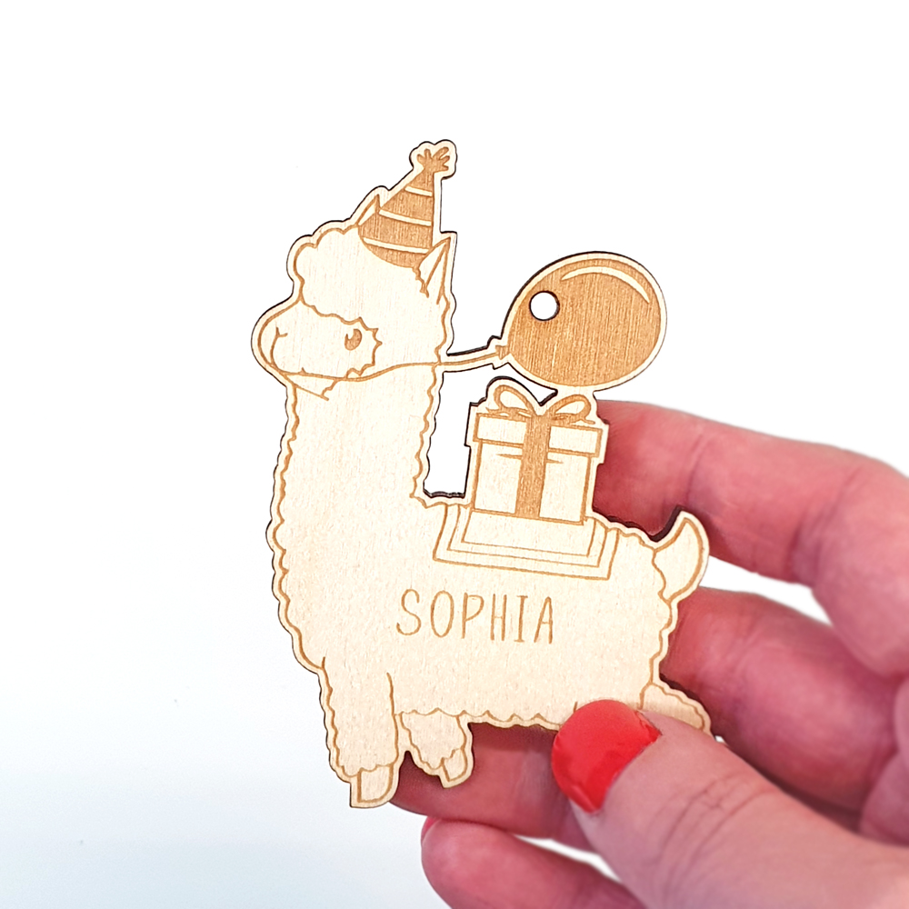 Personalised Party - Llama Gift & Horn